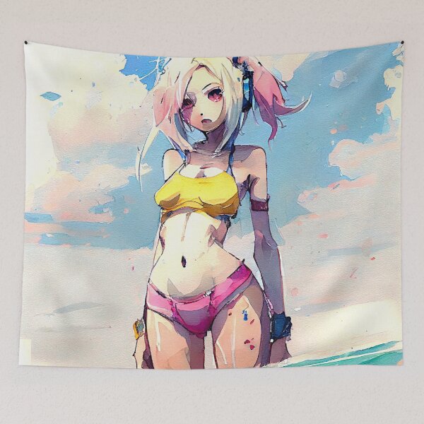 Artikelvorschau, Anime-Bikini-Mädchen #11 entworfen und verkauft von Eynoxart.