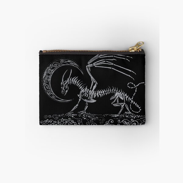 Item preview, Silver Skeletal Dragon designed and sold by FlutterKatArts.