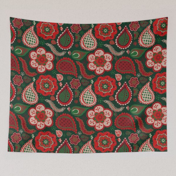 Item preview, Boho Chirstmas Pattern designed and sold by jenndalyn.