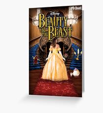 | Beauty and The Beast | Photography Graphic Design Greeting Card