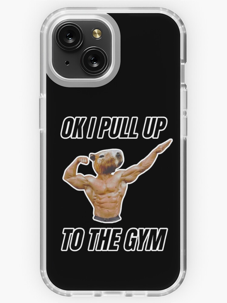 Sweat Smile Phone Case Funny Workout Gift Phone Cover Cute Gym