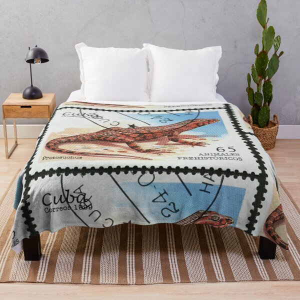 Item preview, Cuba Dinosaurio Sellos Protosuchus designed and sold by 2AGoodHome.
