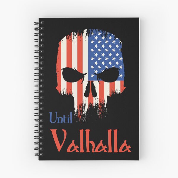 Item preview,  Until Valhalla - USA Skull designed and sold by Georgy09.