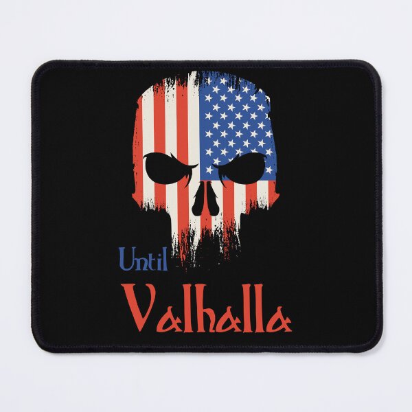Item preview, Until Valhalla - USA Skull designed and sold by Georgy09.