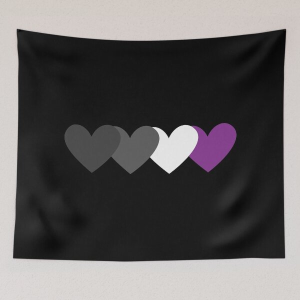 Item preview, Asexual Hearts | Cute Asexual designed and sold by Supra Designs.