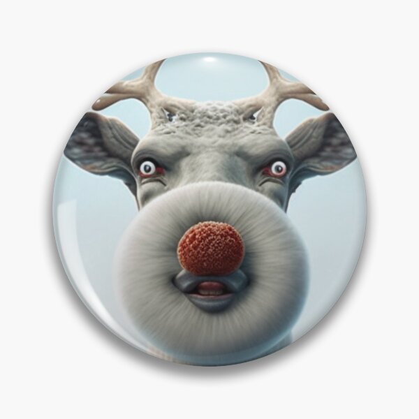 Item preview, Rudolph the Derp Nose Reindeer designed and sold by Midsized King.