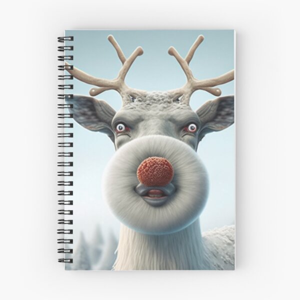 Item preview, Rudolph the Derp Nose Reindeer designed and sold by Midsized King.