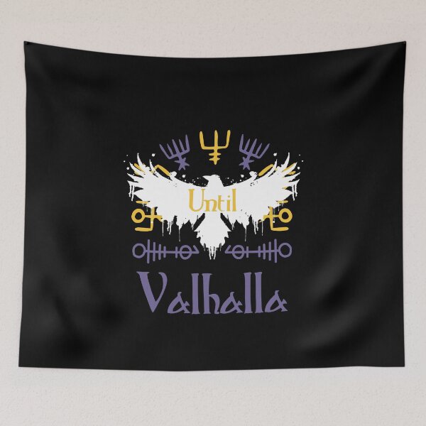 Item preview, Until Valhalla - Purple Yellow designed and sold by Georgy09.