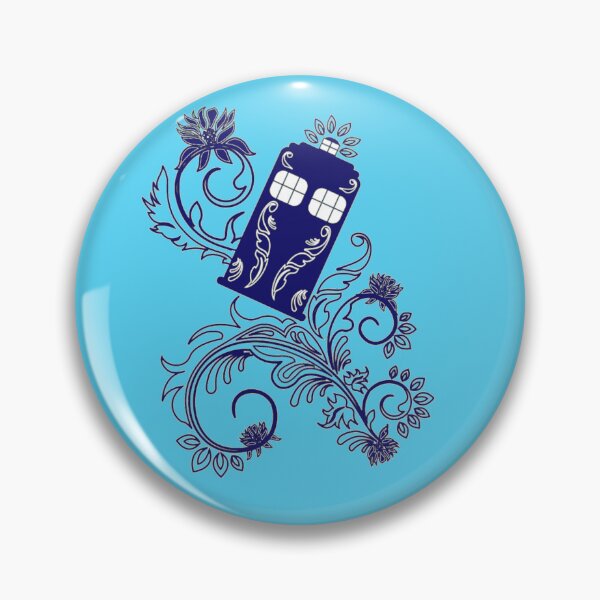 Item preview, Henna Police Box designed and sold by Geekiana.