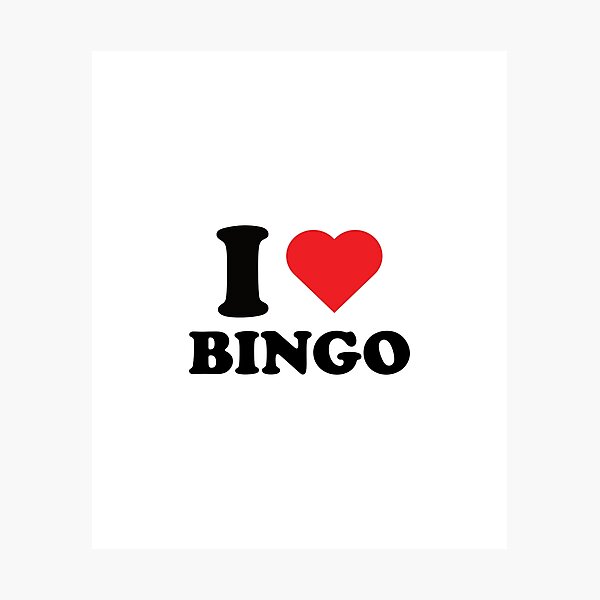 Item preview, I Love Bingo designed and sold by Mclickster.
