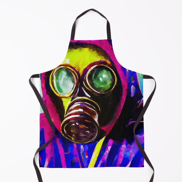 Item preview, Gas mask abstract art designed and sold by shrolts.