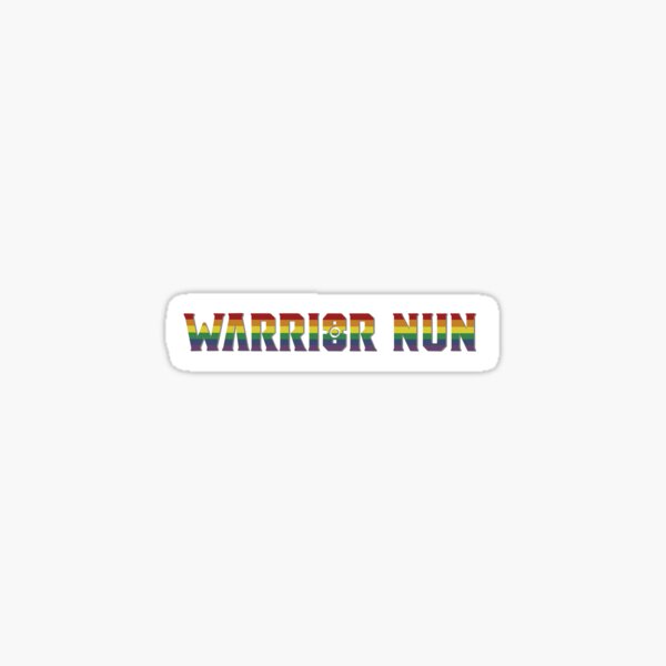 Item preview, Warrior Nun Pride designed and sold by HazeBeanDesigns.