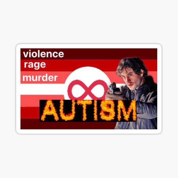 Item preview, Will Graham Autism Rage Flag Meme designed and sold by azeck.