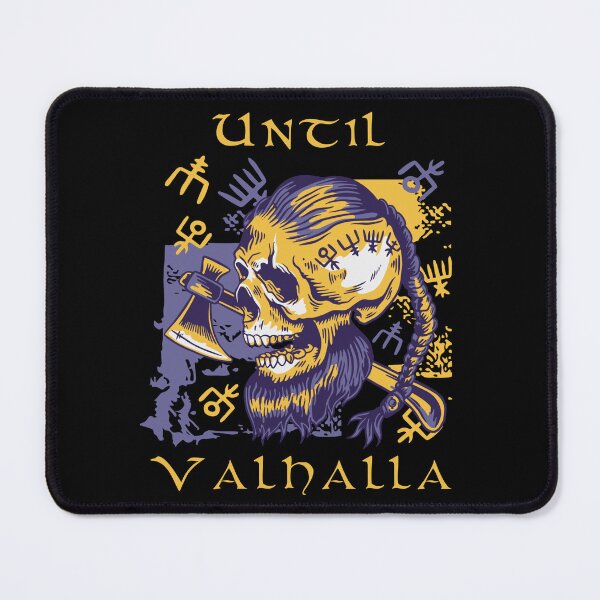 Item preview, Until Valhalla - Purple Yelow Skull designed and sold by Georgy09.