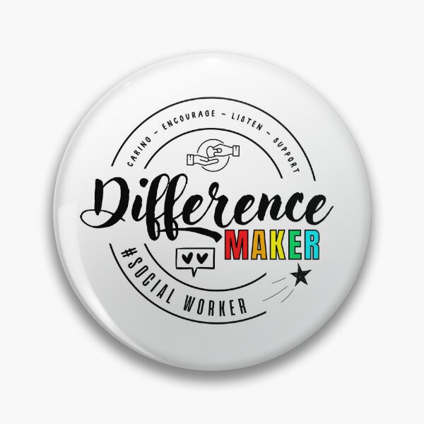 Item preview, Difference Maker Social Worker : Social Worker Appreciation designed and sold by SJRoil.