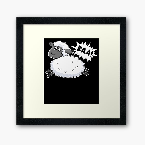 Item preview, Sheep - Baa Baaa Sheep designed and sold by UnknownArtistt.