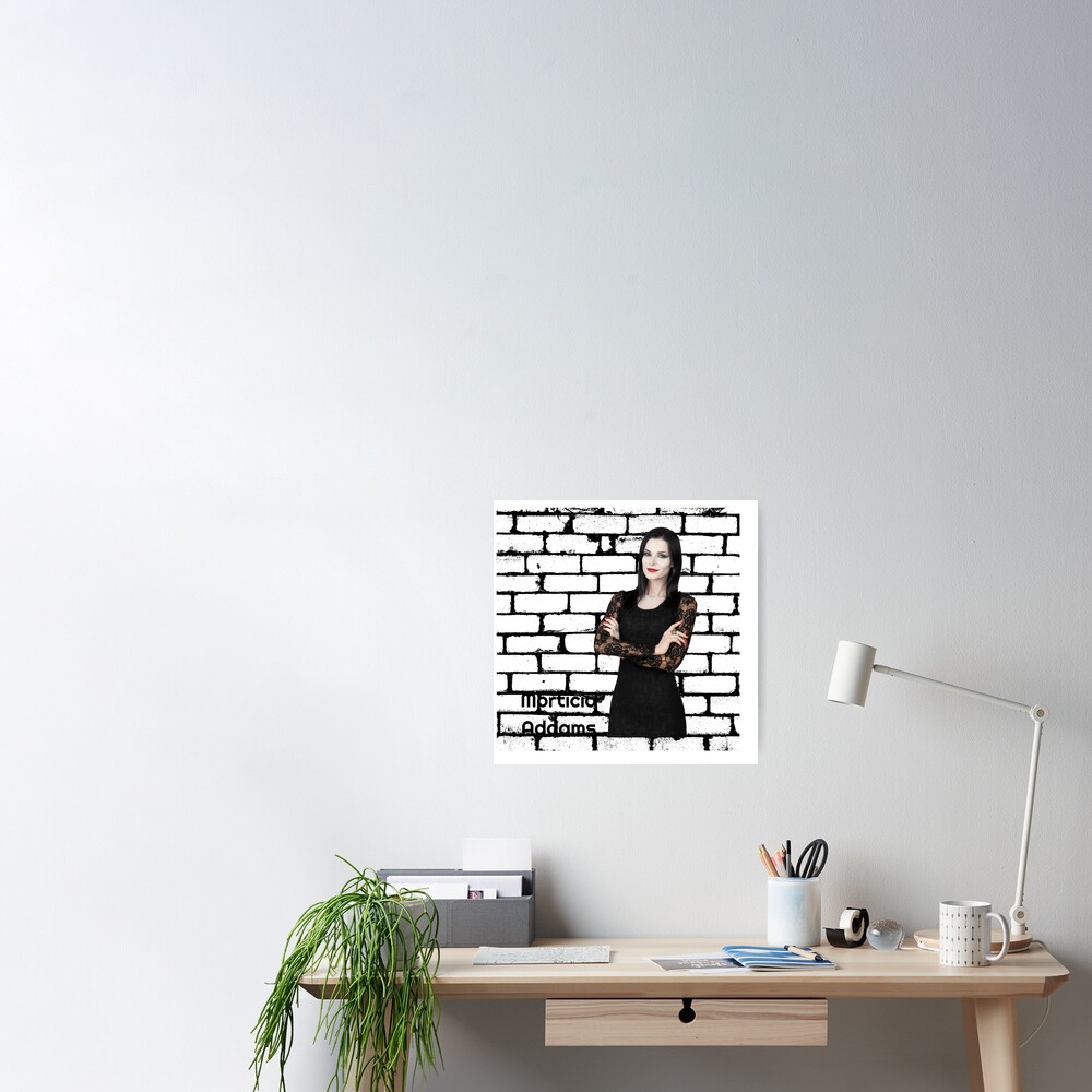 Morticia Addams Fanart Poster For Sale By Tps21 Redbubble 2706