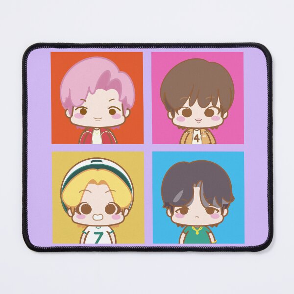 Item preview, BTS Hyung Line Cute Kawaii Superdeformed Chibi designed and sold by jmicasa.