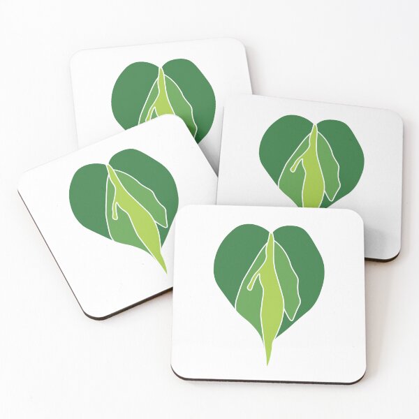 Item preview, Pretty Green Philodendron Brasil Leaf designed and sold by elmma design.