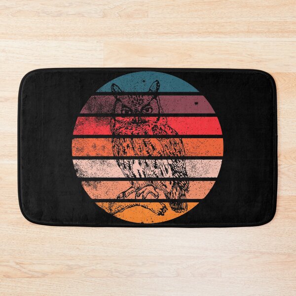 Artikelvorschau, Winternächte Vollmond Schneeeule Retro Sonnenuntergang Vintage entworfen und verkauft von 27th-Tee.