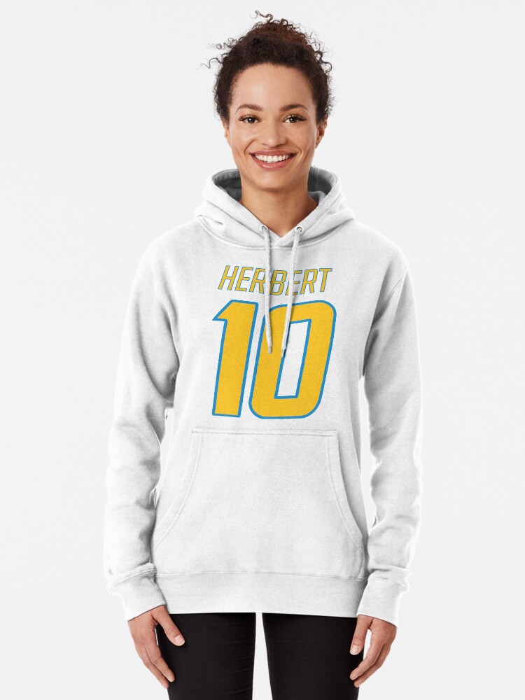 Official Justin Herbert NFL Hoodies, NFL Justin Herbert Sweatshirts,  Fleece, Pullovers