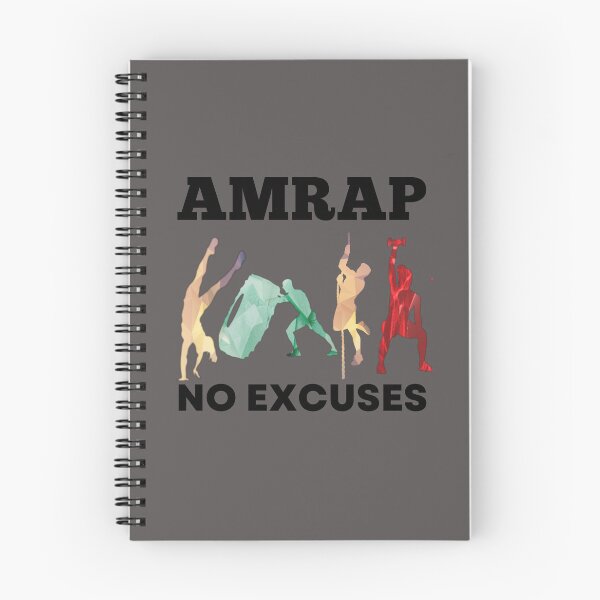 Item preview, No Excuses AMRAP The Fittest Bootcamp For Her designed and sold by Desiznn.