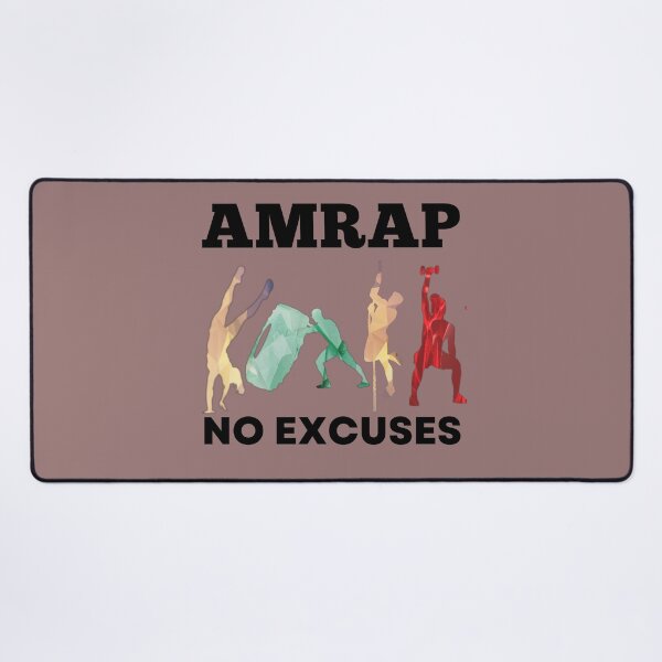 Item preview, No Excuses AMRAP The Fittest Bootcamp For Her designed and sold by Desiznn.