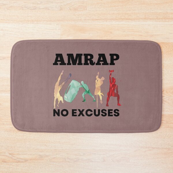 Item preview, No Excuses AMRAP The Fittest Bootcamp For Her designed and sold by Desiznn.