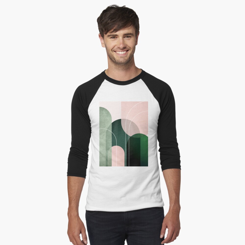Item preview, Baseball ¾ Sleeve T-Shirt designed and sold by UrbanEpiphany.