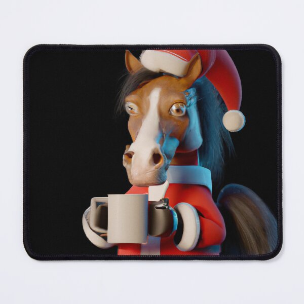 Item preview, Sweet Christmas Horse designed and sold by ai-draw.