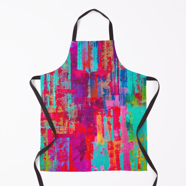 Item preview, Contemporary Art, Unique Art, Colorful, Red, Aqua, Vibrant designed and sold by DoraWoodrumArt.