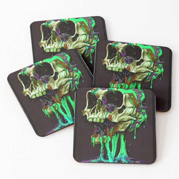Item preview, Melting Skull designed and sold by Erik007best.