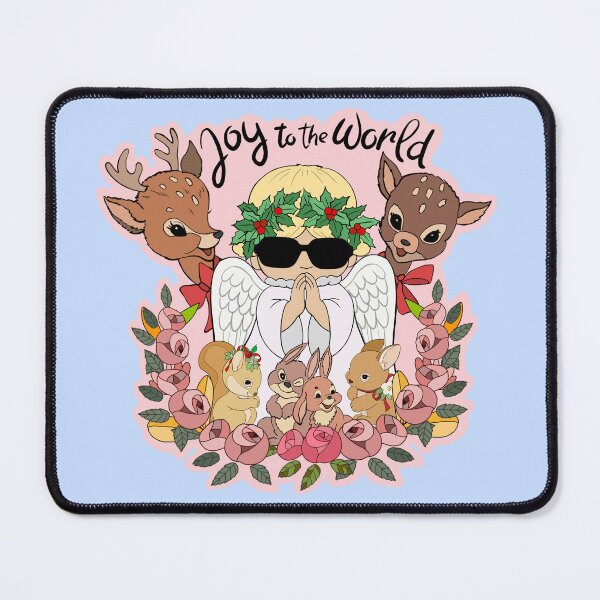Item preview, Joy to the World! Christmas Angel designed and sold by IdinDesignShop.