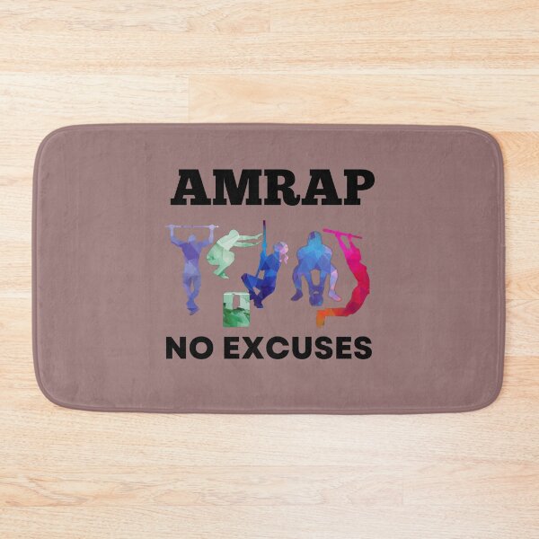 Item preview, No Excuses AMRAP The Fittest Games Bootcamp For Her designed and sold by Desiznn.