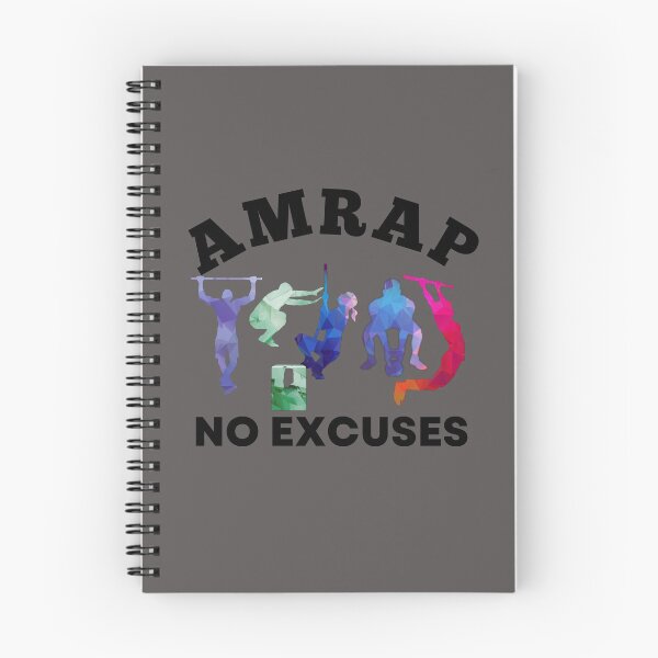 Item preview, No Excuses AMRAP The Fittest Games Bootcamp For Him designed and sold by Desiznn.