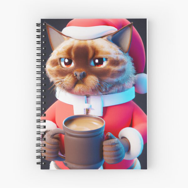 Item preview, Sweet Christmas Cat designed and sold by ai-draw.