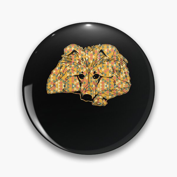 Item preview, Shetland Sheepdog - Shetland Sheepdog Geometric designed and sold by UnknownArtistt.