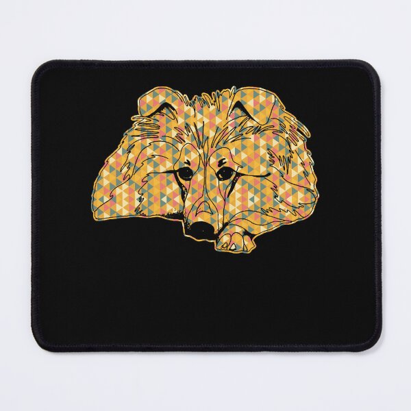 Item preview, Shetland Sheepdog - Shetland Sheepdog Geometric designed and sold by UnknownArtistt.