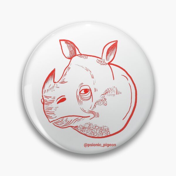 Item preview, Javan Rhino designed and sold by nachyrivera.