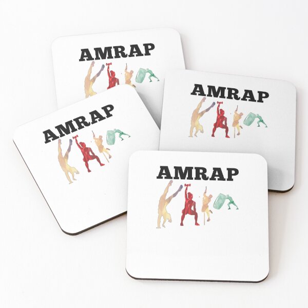 Item preview, No Excuses AMRAP The Fittest Workout Bootcamp For Him designed and sold by Desiznn.