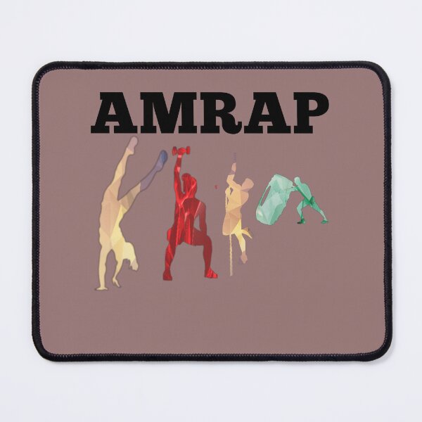 Item preview, No Excuses AMRAP The Fittest Workout Bootcamp For Him designed and sold by Desiznn.