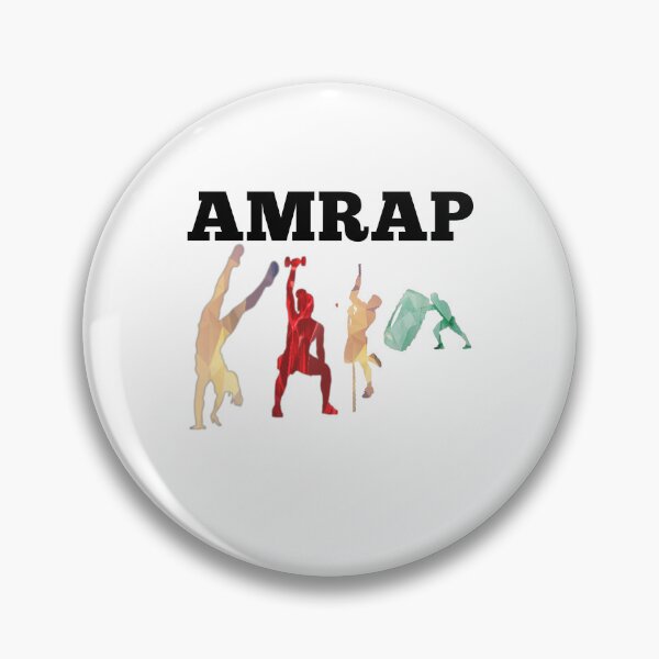 Item preview, No Excuses AMRAP The Fittest Workout Bootcamp For Him designed and sold by Desiznn.