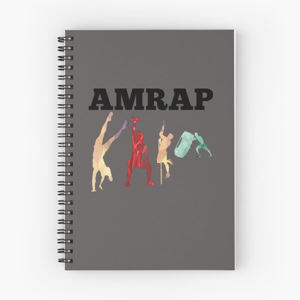 Item preview, No Excuses AMRAP The Fittest Workout Bootcamp For Him designed and sold by Desiznn.