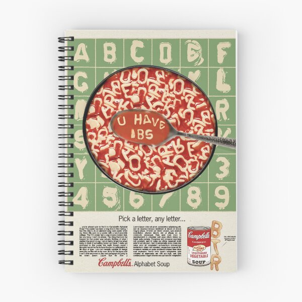 Artikelvorschau, U HABEN IBS Buchstabensuppe entworfen und verkauft von Brian  Raudenbush.