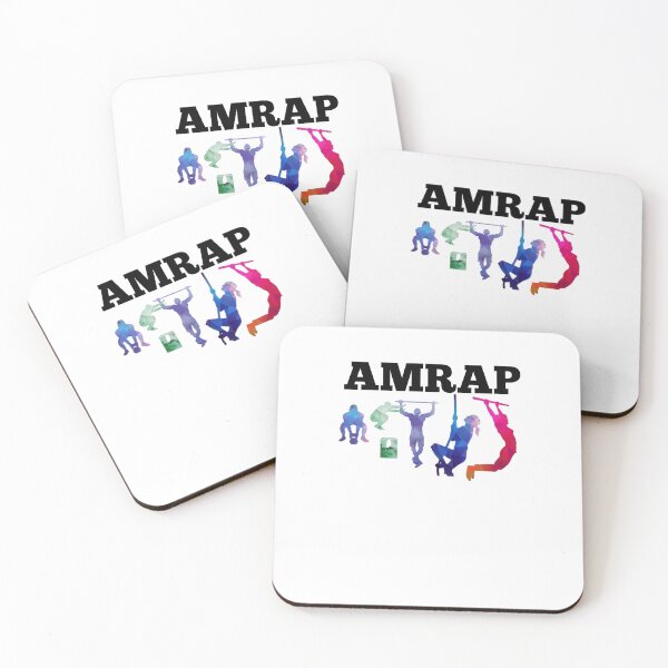 Item preview, No Excuses AMRAP The Fittest Workout Bootcamp For Her designed and sold by Desiznn.