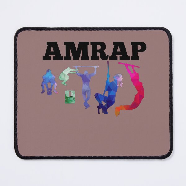 Item preview, No Excuses AMRAP The Fittest Workout Bootcamp For Her designed and sold by Desiznn.