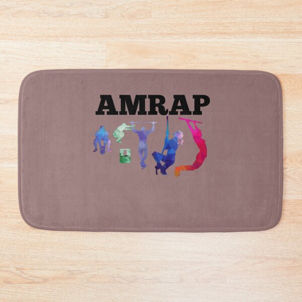 Item preview, No Excuses AMRAP The Fittest Workout Bootcamp For Her designed and sold by Desiznn.