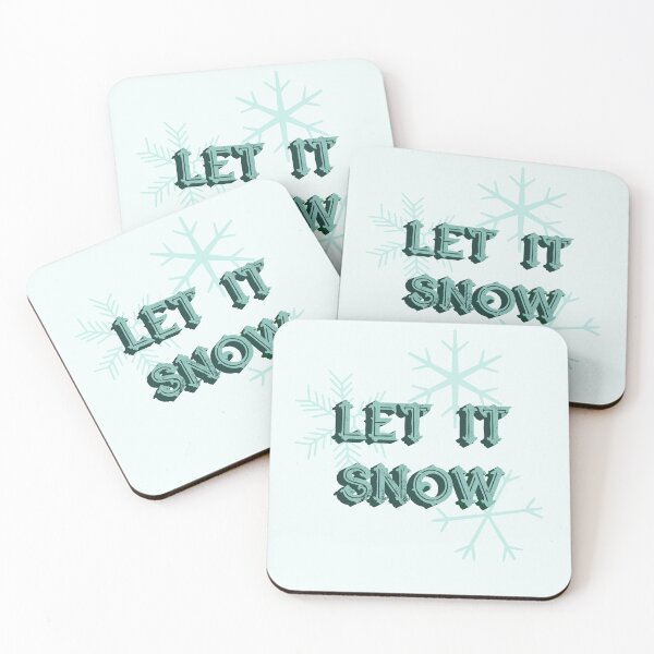 Artikelvorschau, Let It Snow für leichte Hemden entworfen und verkauft von Melissa Mielke.