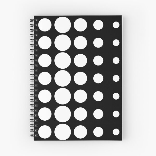 Item preview, Gradient Dots - black and white designed and sold by JRP Design.