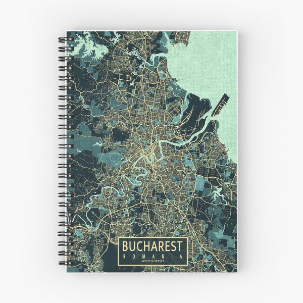 Item preview, Bucharest City Map of Romania - Summer designed and sold by deMAP.
